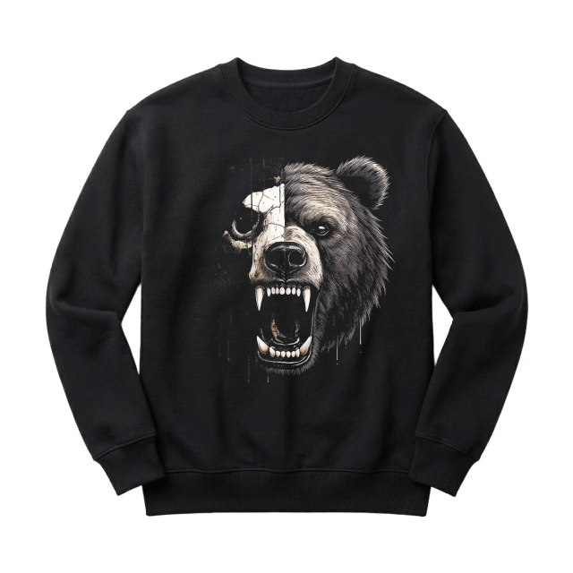 Bear skull roar 