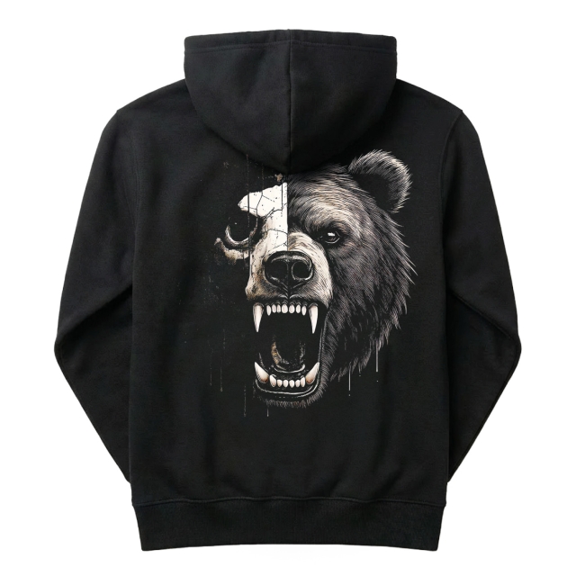 Bear skull roar 