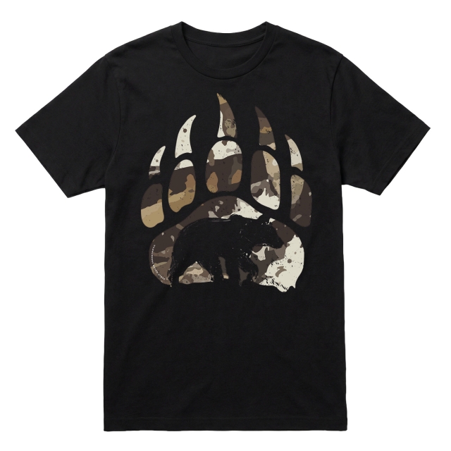 Camo Bear Paw