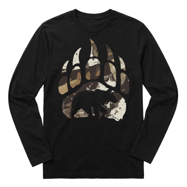 Camo Bear Paw