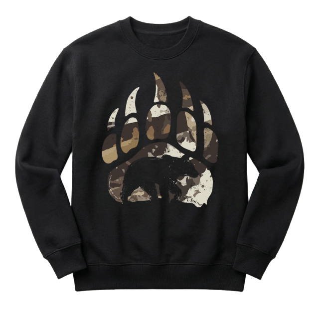 Camo Bear Paw