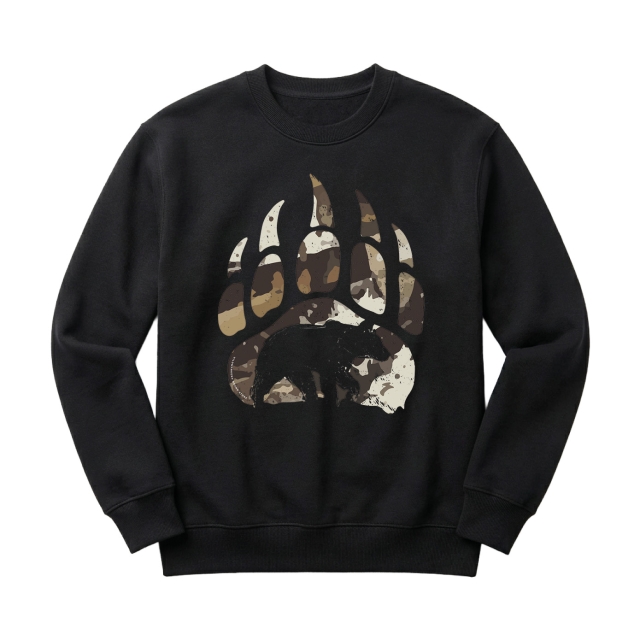 Camo Bear Paw