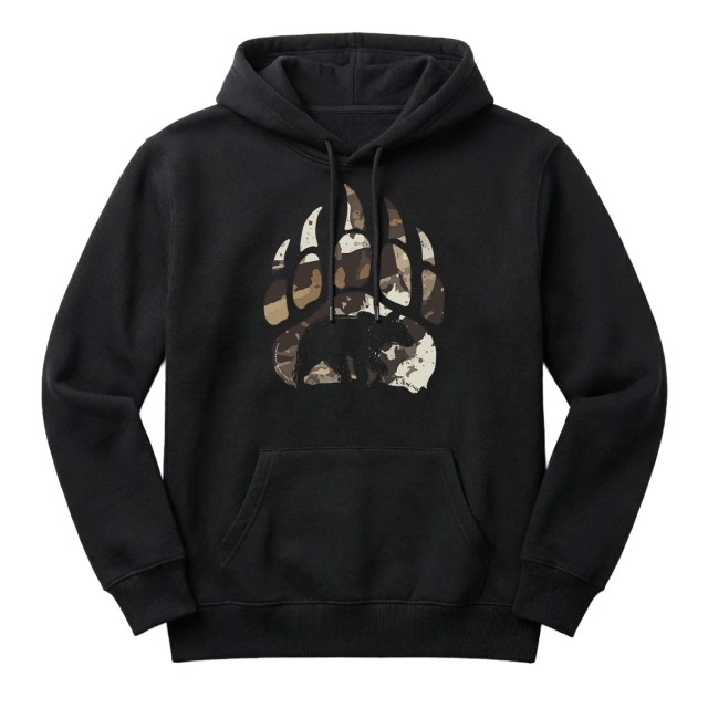 Camo Bear Paw