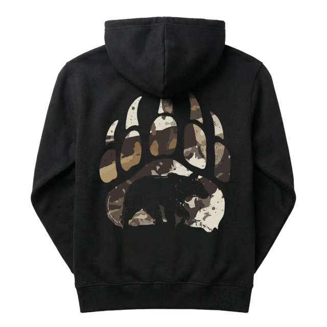 Camo Bear Paw