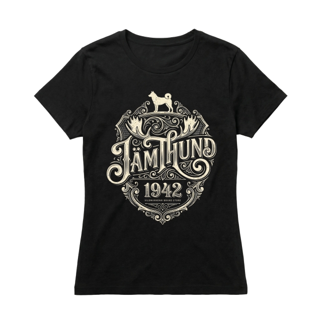 Jämthund Vintage Text 1942