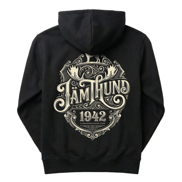Jämthund Vintage Text 1942