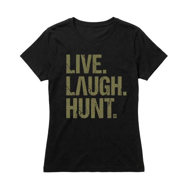 Live Laugh Hunt (Damen)