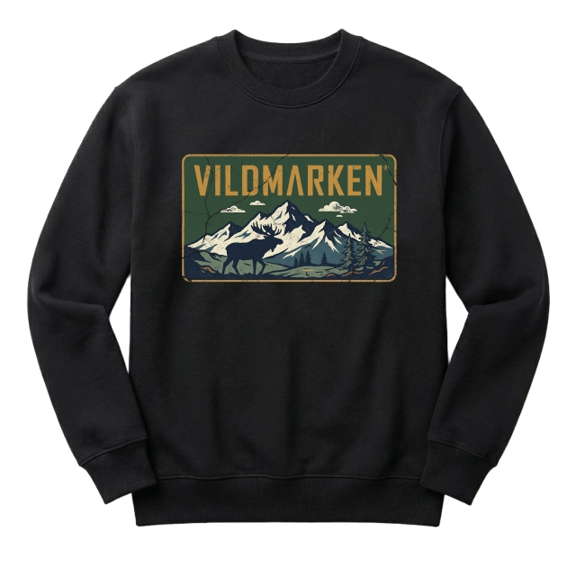 Vildmarken Vintage Moose Sign