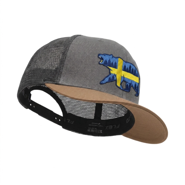 Schweden Bär Flexfit 110 Earth Tones