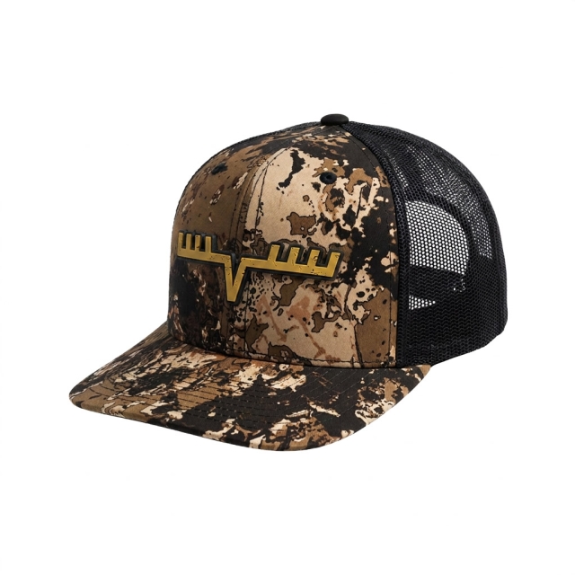 Eight Pointer PVC Yellow Logo Classic Snapback Camo