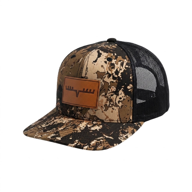 Eight Pointer leather patch Classic Snapback Camo