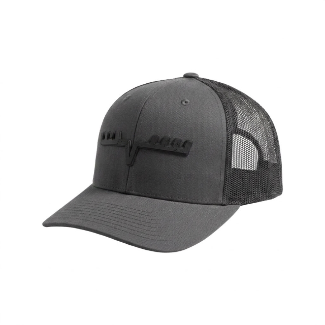 Eight Pointer PVC Black Logo Flexfit 110 Grey