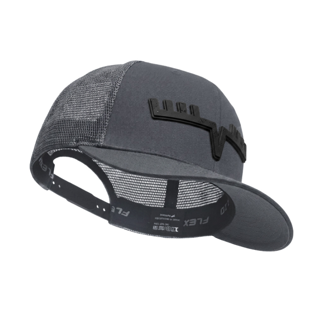 Eight Pointer PVC Black Logo Flexfit 110 Grey