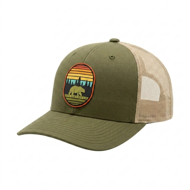 Wilderness Wanderer Classic Snapback Green