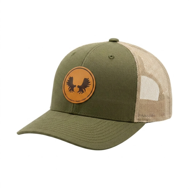 Moose Antlers Classic Snapback Green