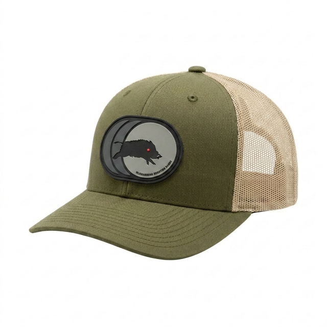 Red Dot Wildboar Classic Snapback Green