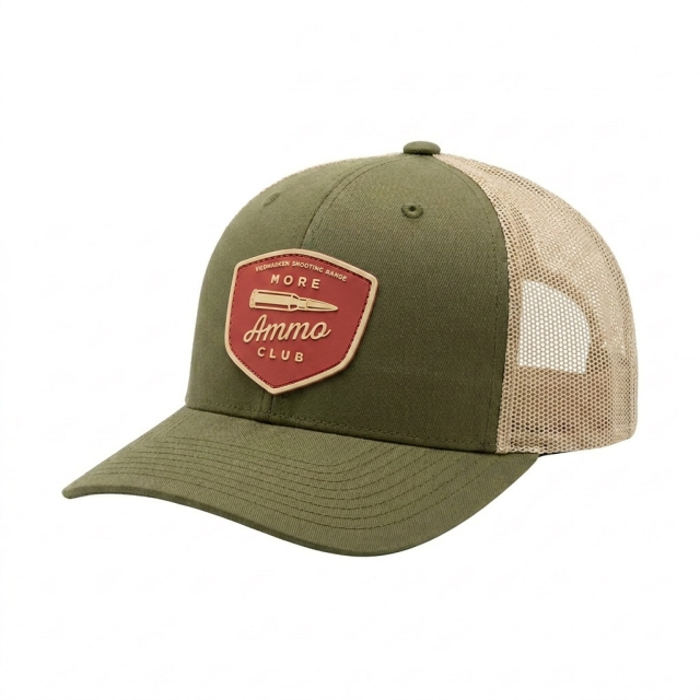 More Ammo Club Classic Snapback Green