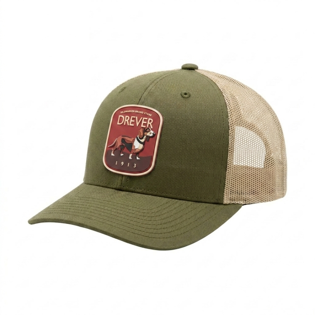 Drever Retro Classic Snapback Green
