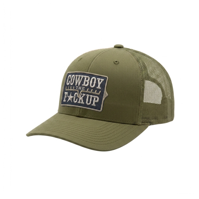Cowboy the f*ck up Classic Snapback Green