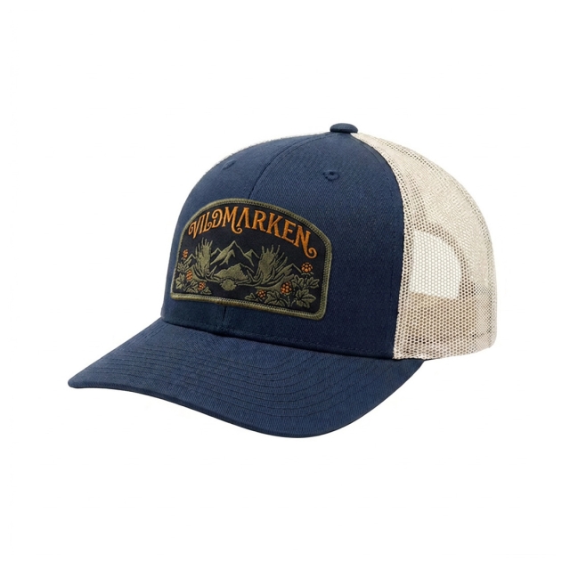 Cloudberry Mountains Classic Snapback Blue/White