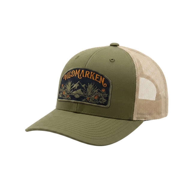 Cloudberry Mountains Classic Snapback Green Khaki