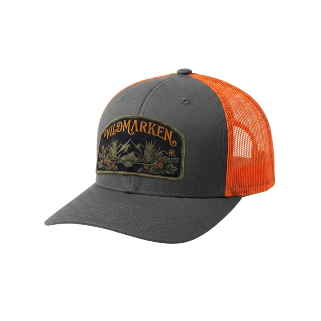 Cloudberry Mountains Classic Snapback Orange Two-tone