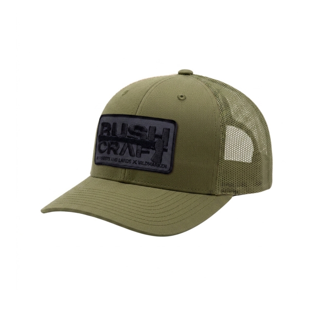 Bushcraft Black/Grey Classic Snapback Green