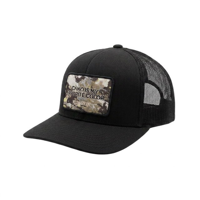 Camo is my favorite color Flexfit 110 Black