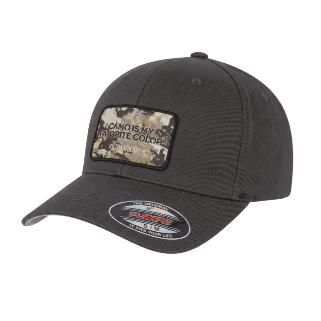 Camo is my favorite color Flexfit Dark Grey
