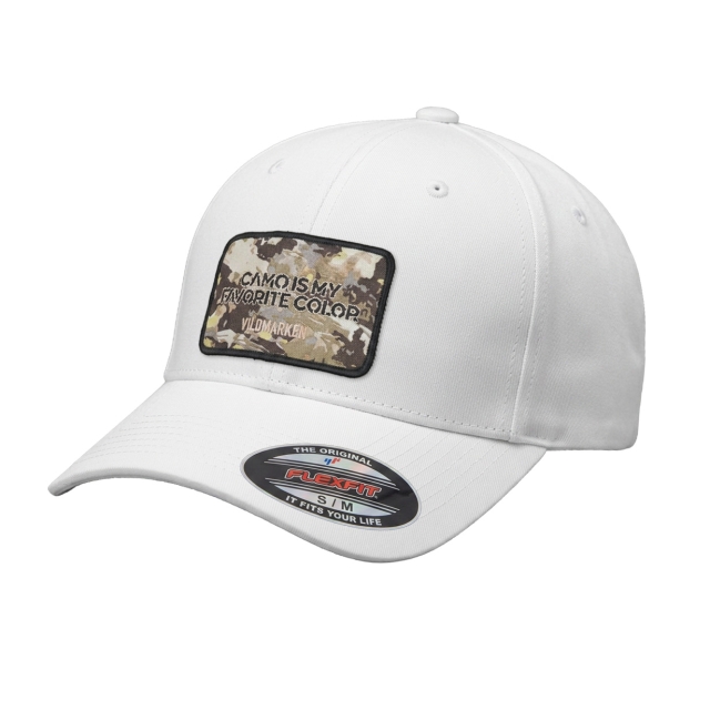 Camo is my favorite color Flexfit White