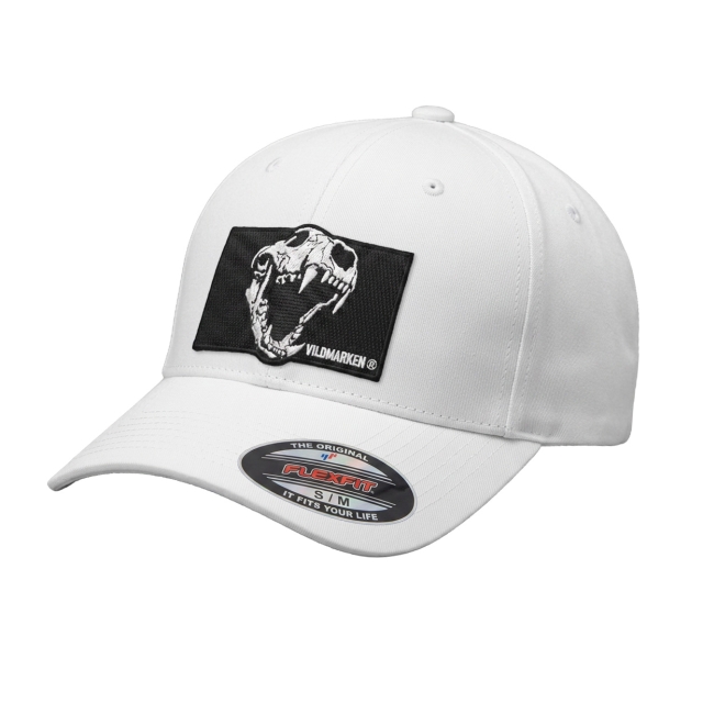 Predator skull Flexfit White