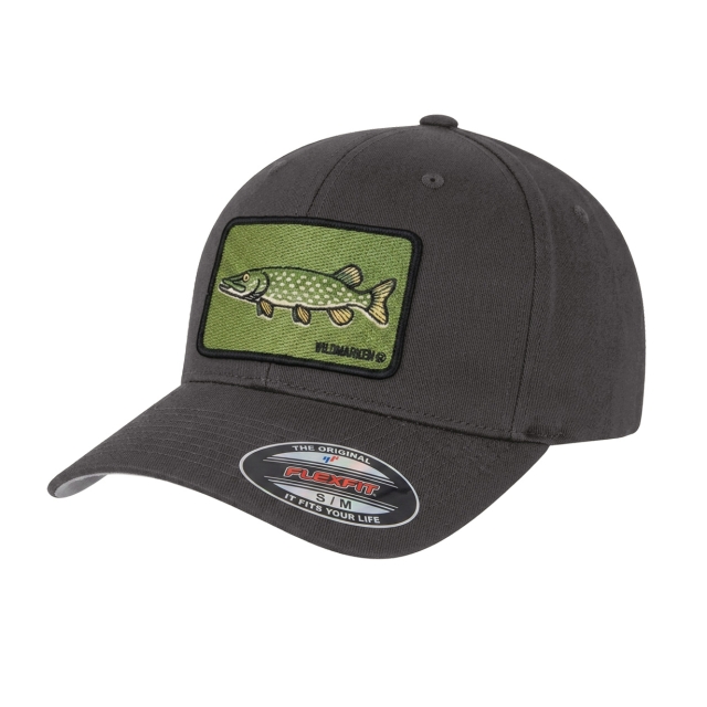 Pike patch Flexfit Dark Grey