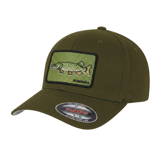 Pike patch Flexfit Green