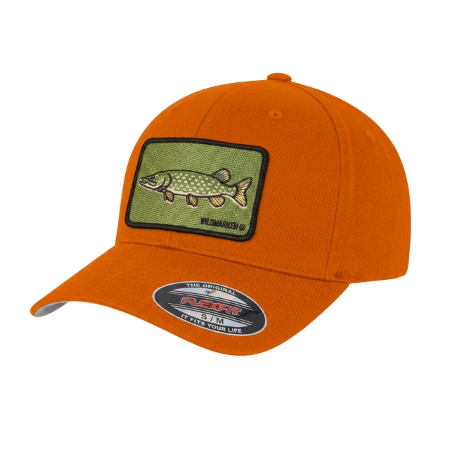Pike patch Flexfit Orange