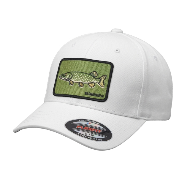 Pike patch Flexfit White