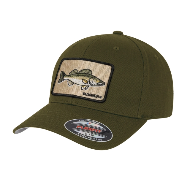 Zander patch Flexfit Green