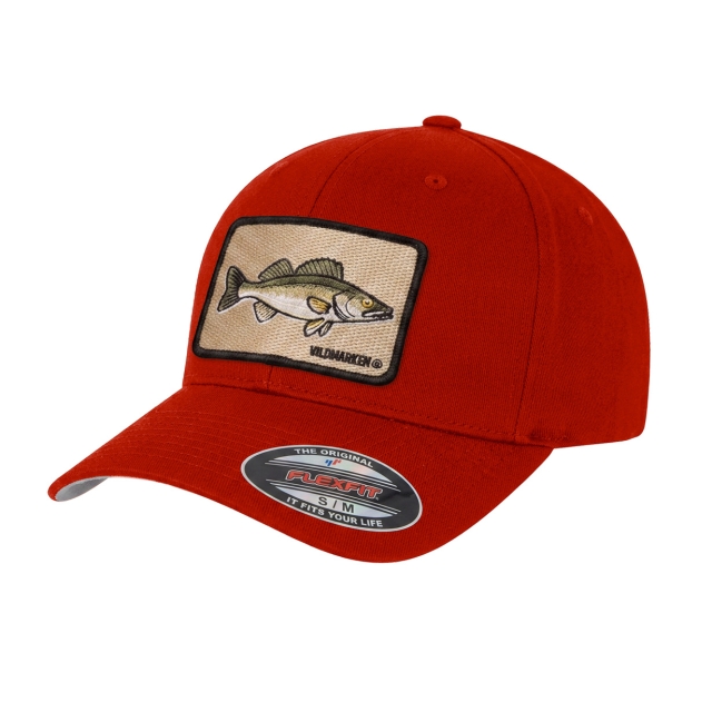 Zander patch Flexfit Red