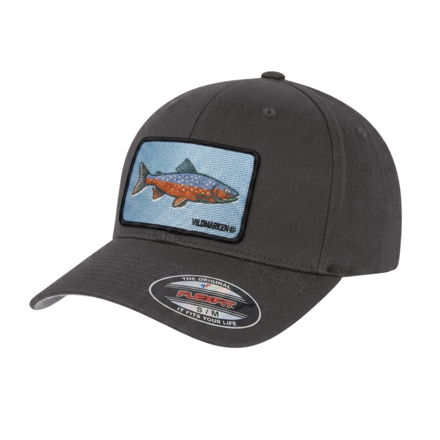 Arctic Char patch Flexfit Dark Grey