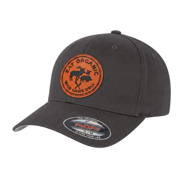 Eat Organic Flexfit Dark Grey
