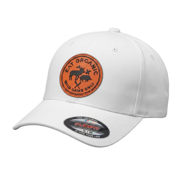 Eat Organic Flexfit White