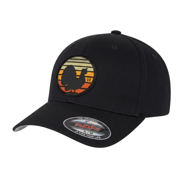 Retro Capercallie Flexfit Black