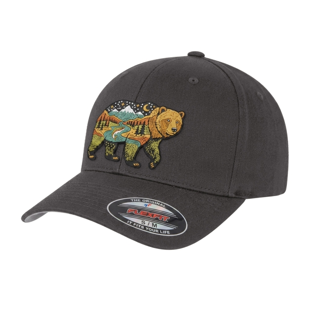 Bear Country Flexfit Dark Grey