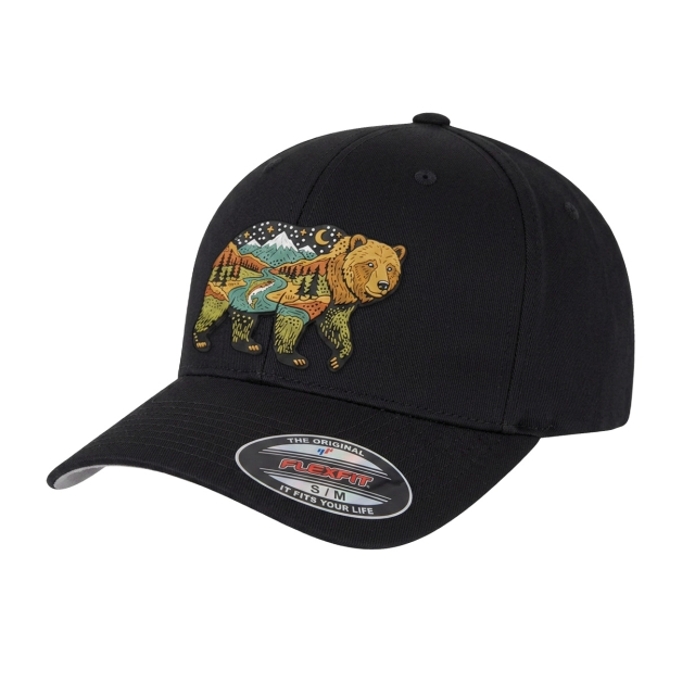 Bear Country Flexfit Black