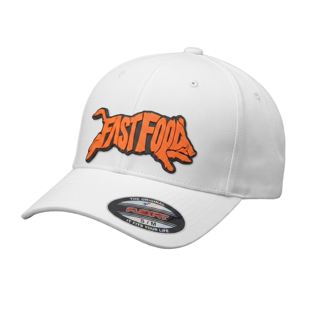 Fast Food PVC Patch Flexfit White