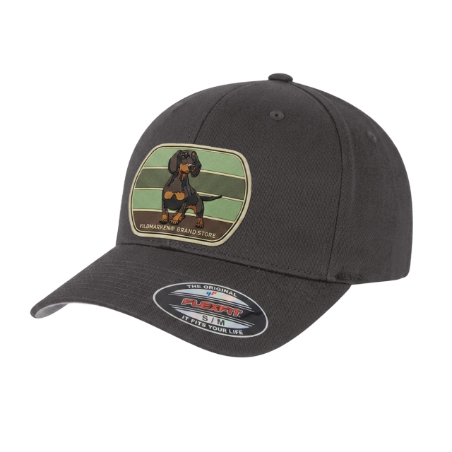 Dachshund (Tax) Flexfit Dark Grey