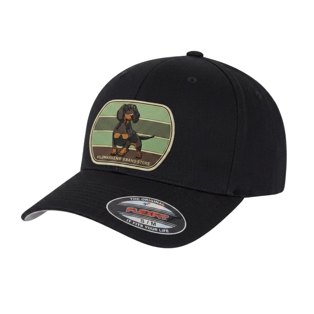 Dachshund (Tax) Flexfit Black