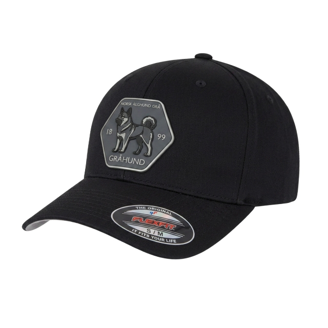 Gråhund Flexfit Black