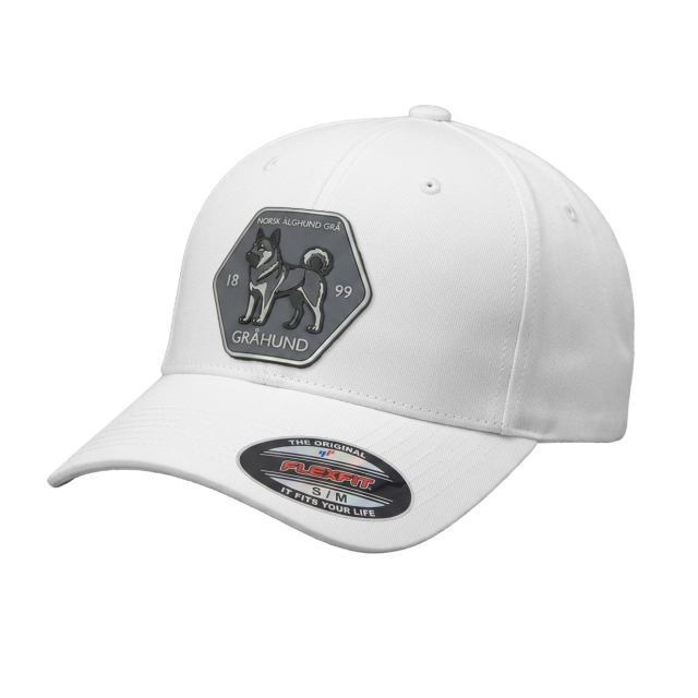 Gråhund Flexfit White