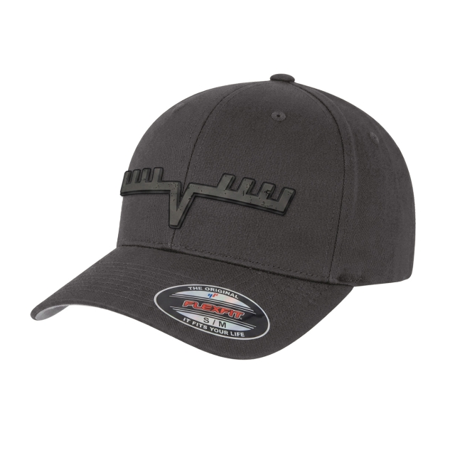 Eight Pointer PVC Grey Flexfit Dark Grey