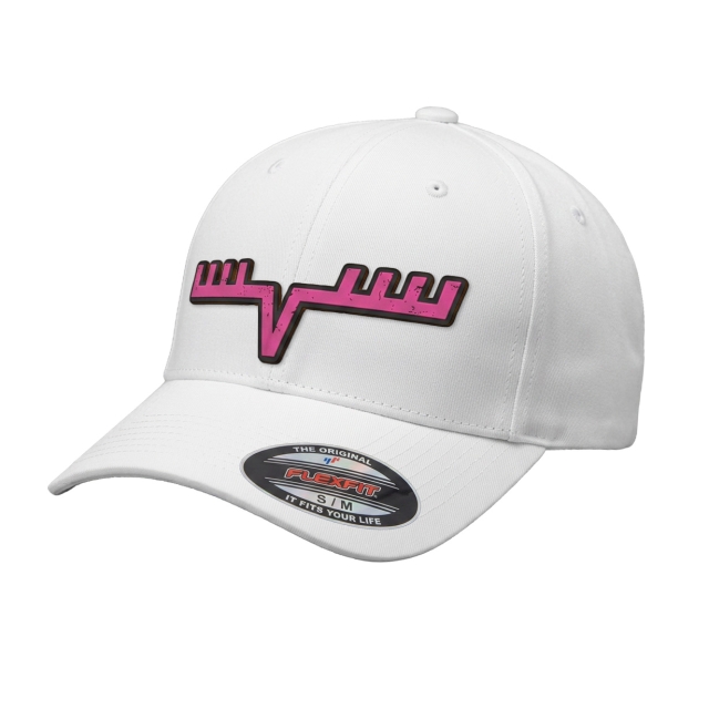 Eight Pointer PVC Pink Flexfit White